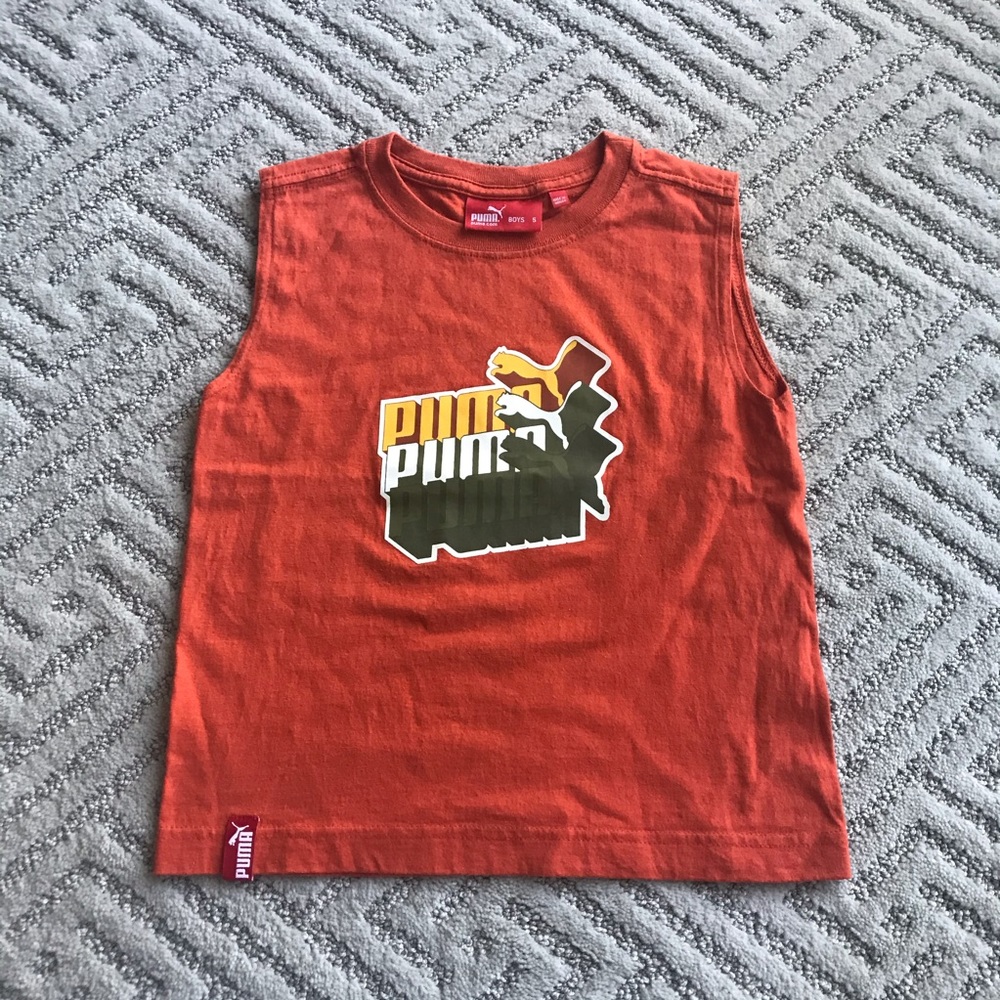 Puma boy sleeveless top / Tank -size 5